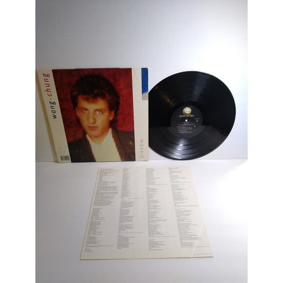 Wang Chung Mosaic Vinyl LP Record Album 1986 Everybody Have Fun Tonight SynthPop - Picture 4 of 6